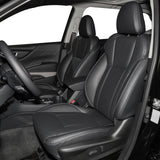 Subaru Forester leather seat covers custom fit by HKZAuto