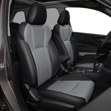 Subaru Forester leather seat covers custom fit by HKZAuto