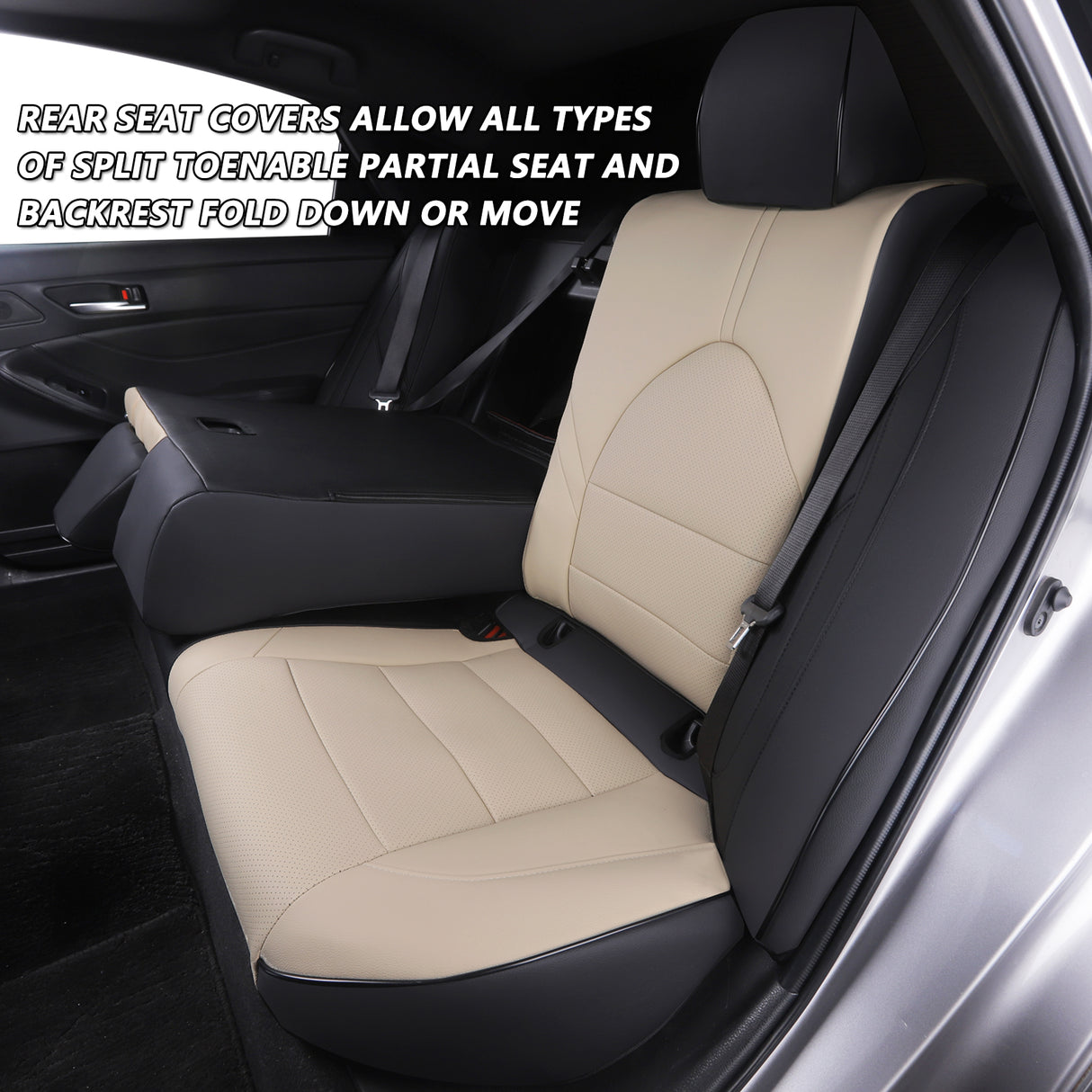 HKZ Toyota Camry leather car seat covers custom fit interior