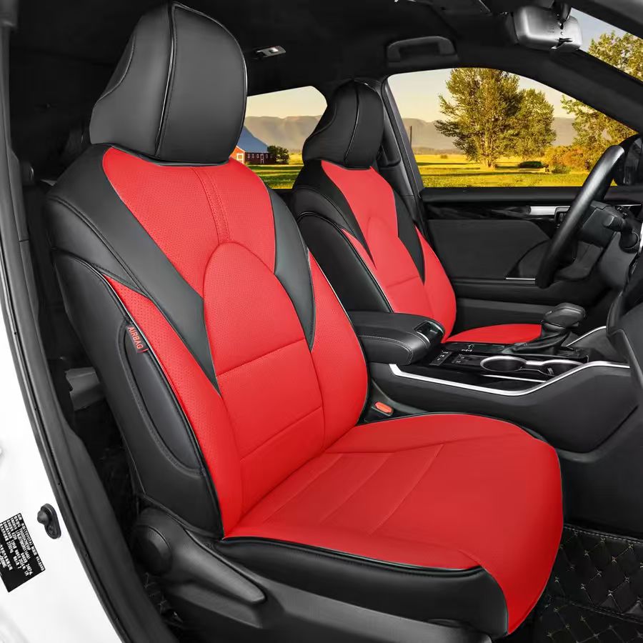 HKZ Toyota Camry leather car seat covers custom fit interior