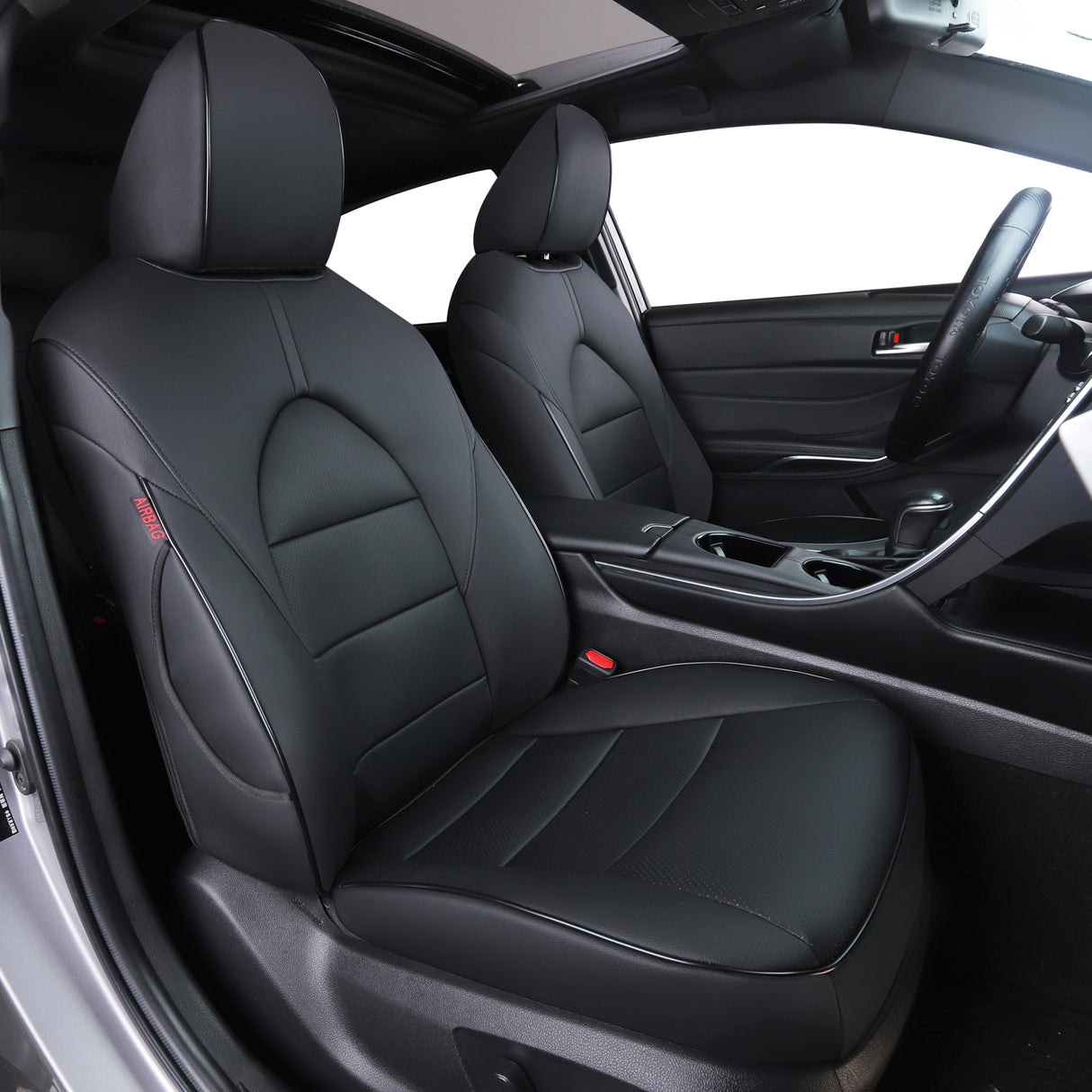 HKZ Toyota Camry leather car seat covers custom fit interior