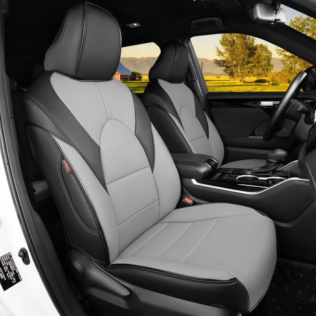 HKZ Toyota Camry leather car seat covers custom fit interior