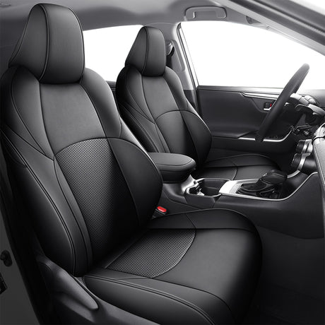 Toyota CHR leather seat covers custom fit by HKZAuto