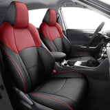 Toyota CHR leather seat covers custom fit by HKZAuto