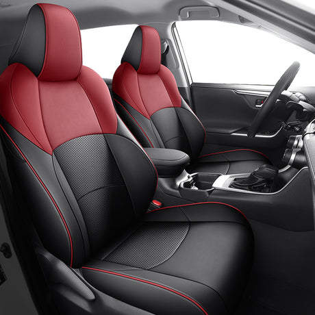 Toyota CHR leather seat covers custom fit by HKZAuto
