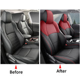 Toyota CHR leather seat covers custom fit by HKZAuto