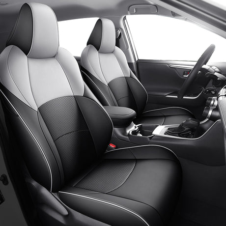 Toyota CHR leather seat covers custom fit by HKZAuto