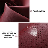Toyota Corolla Cross custom fit leather seat covers with premium car interior design