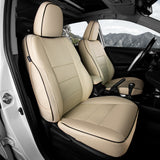 Toyota Corolla Cross custom fit leather seat covers with premium car interior design