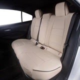 Toyota Corolla Cross custom fit leather seat covers with premium car interior design