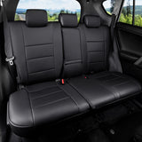 Toyota Corolla Cross custom fit leather seat covers with premium car interior design