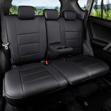 Toyota Corolla Cross custom fit leather seat covers with premium car interior design
