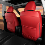 Toyota Corolla Cross custom fit leather seat covers with premium car interior design