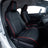 Toyota Corolla black leather car seat covers custom fit