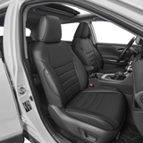 Custom leather seat covers for Toyota RAV4 car interior