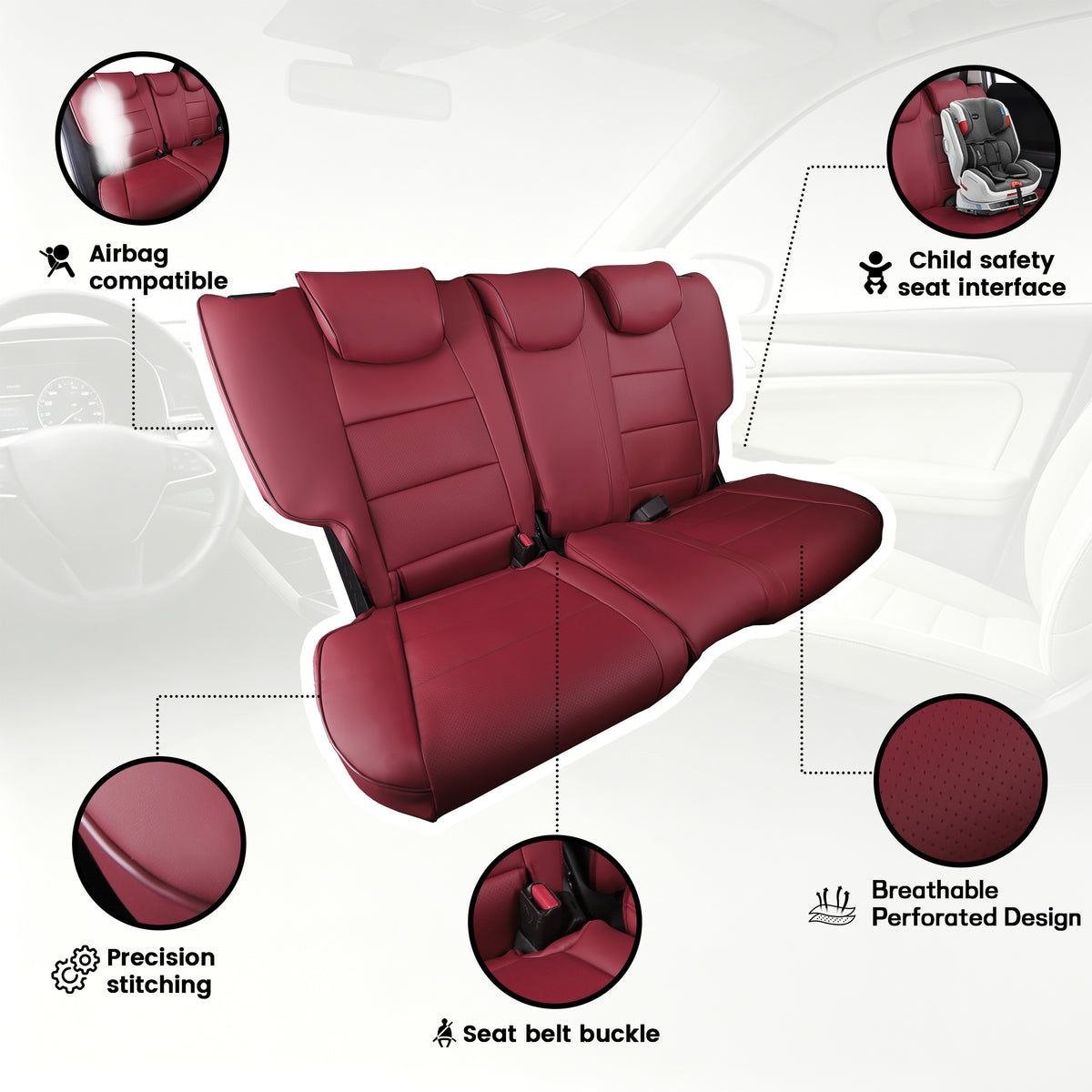 Honda HR-V Seat Covers | Custom-Fit | HKZAuto
