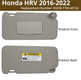 Sun Visors for 2016–2022 Honda HR-V | Custom Fit Replacement