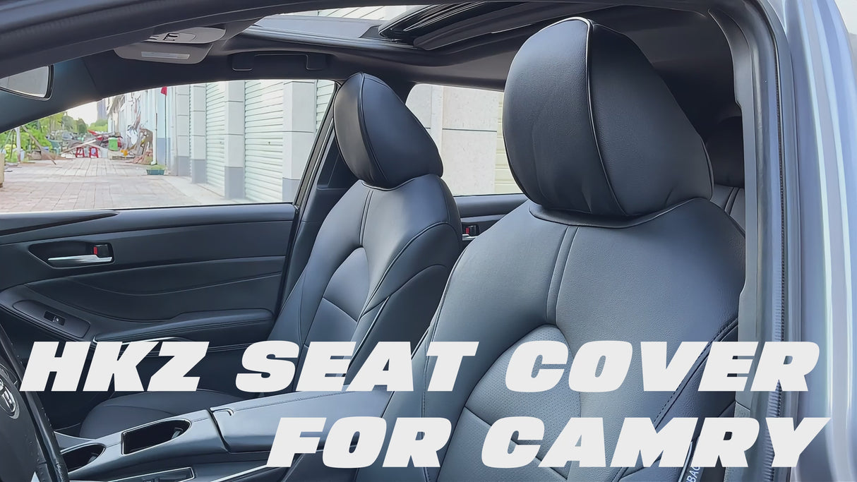 Custom Fit HKZ Leather Custom Car Seat Covers for Toyota Camry