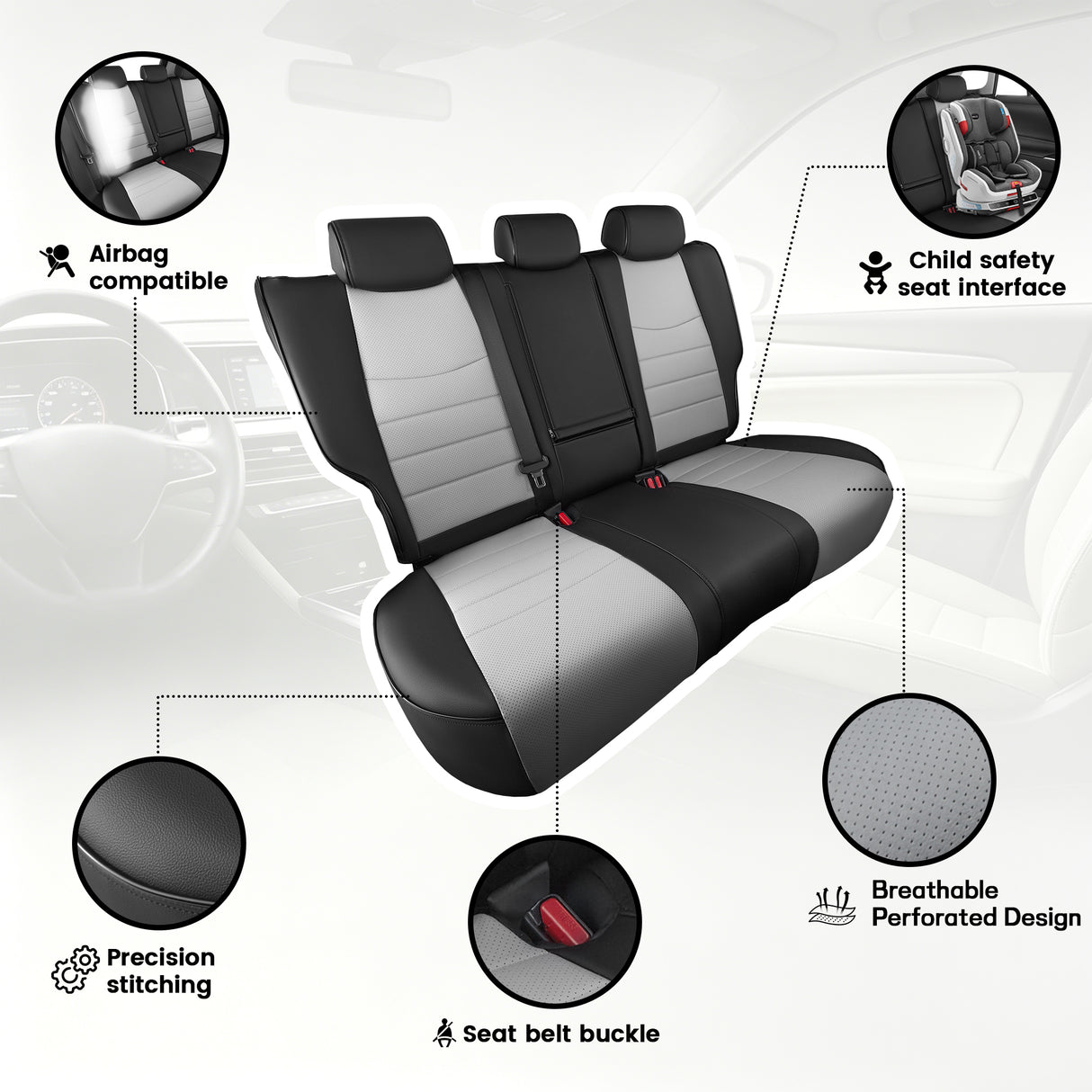 Toyota Venza Seat Covers | Custom-Fit | HKZAuto